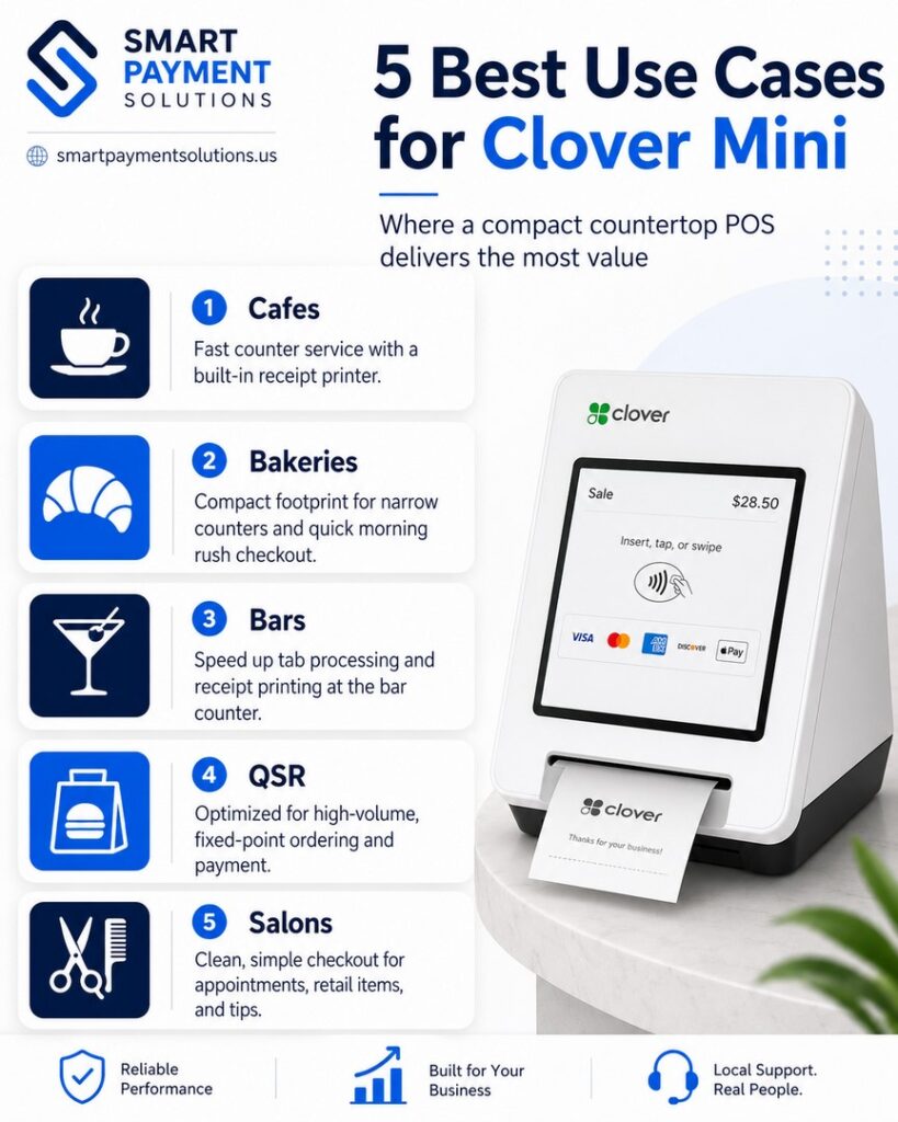 Clover Flex vs Mini: POS Systems for Restaurants, Cafes & Food Trucks ...
